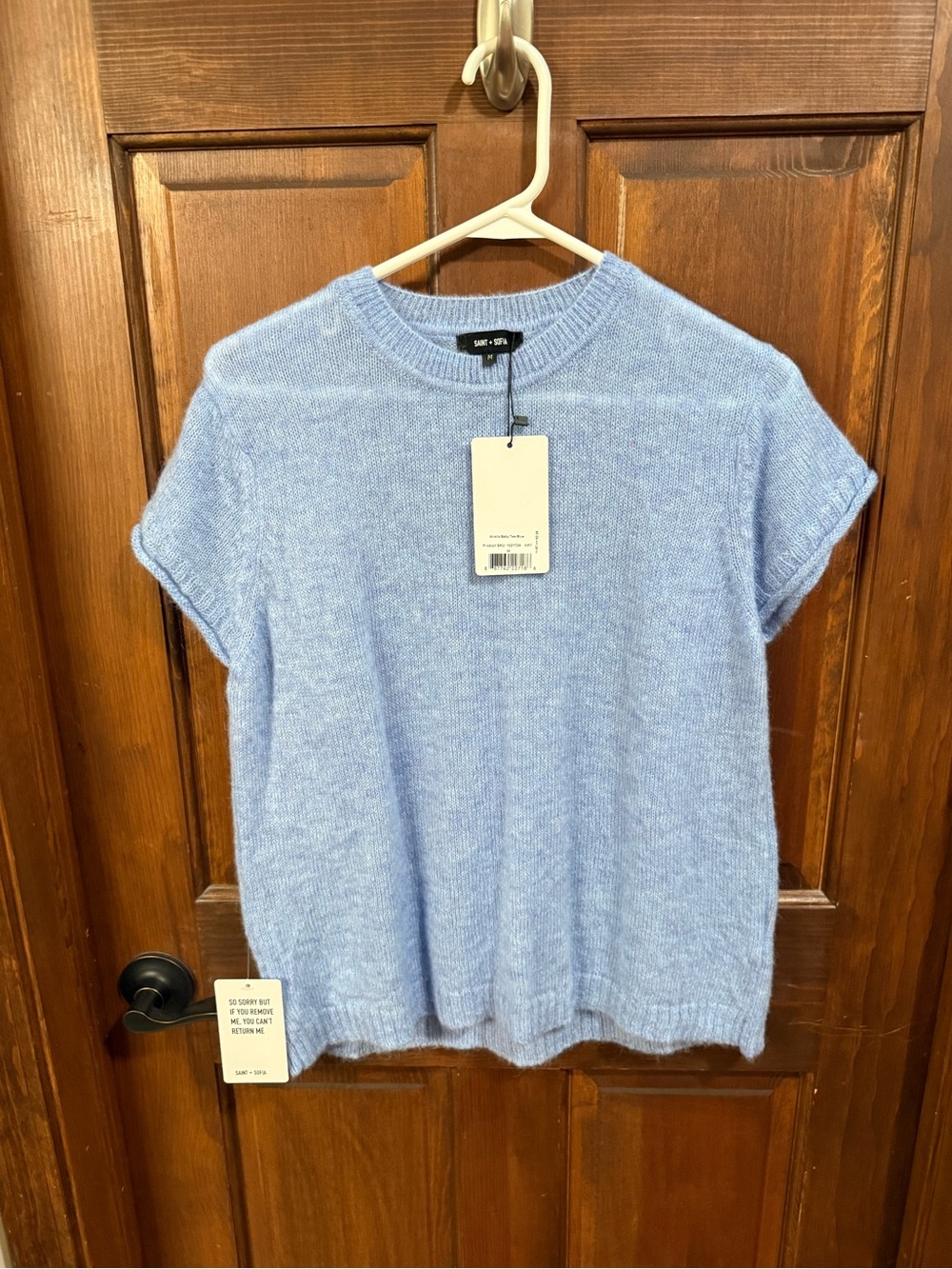 Saint + Sofia Ariella Baby Tee Size M